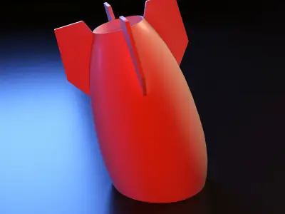 Vase-bomb stl vase 3D print model