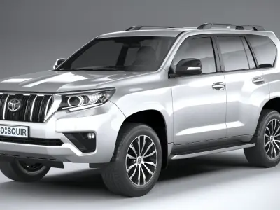 Toyota Land Cruiser 2021 3D model