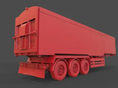 Trailer mod23 3D print model