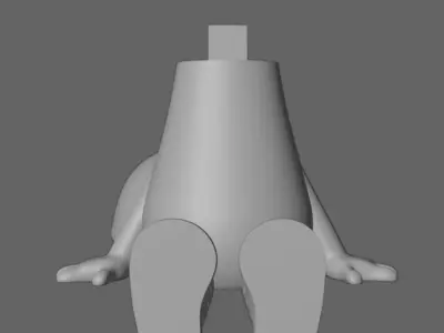 ARTICULATED MUSHROOM 3D print model