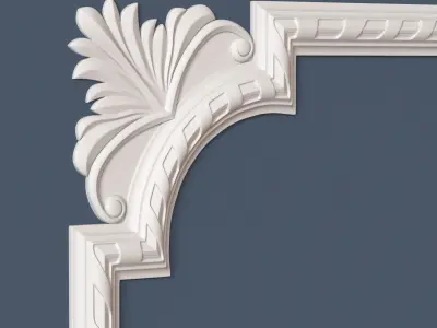 Molding Corner 3D model 4