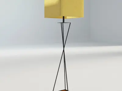 Modern Designer Lamp 3D model purchase