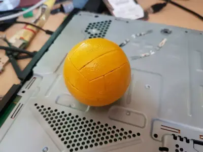 Ball for voleyball or waterpolo 3D print model