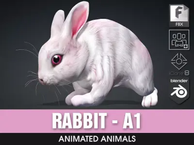 Rabbit-A1 3D model