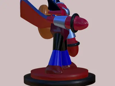 Robot palkon ultra violet 3D print model