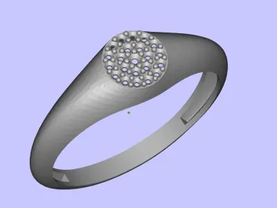 Minimal Ring 3D print model