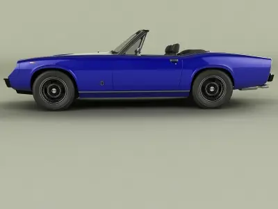 Jensen-Healey sports car 3D model
