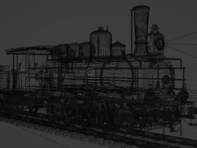 Train 3D model