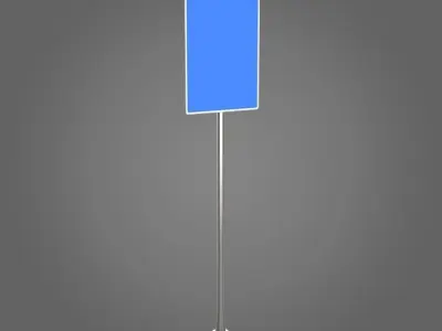 23 Street Signs 3D model