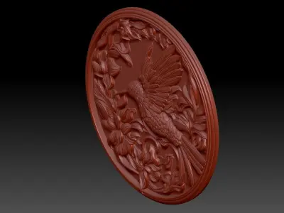 Hummingbird bird 3D print model