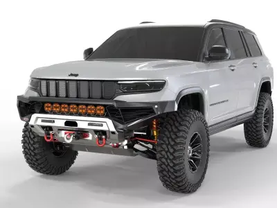 Jeep Cherokee 2023 Off Road  3D model