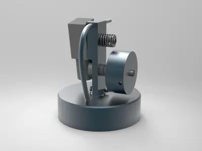 Bijou Model Engine Assembly Free 3D model