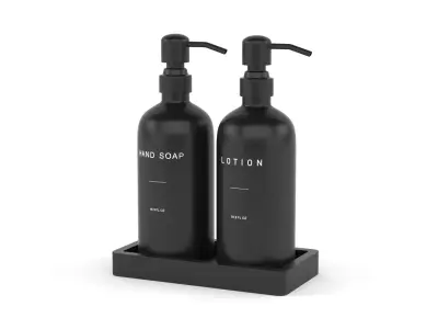 Luxury Soap and Lotion Dispenser 3D model