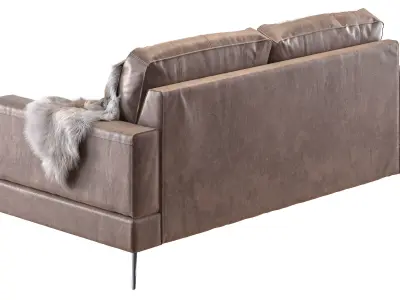 Capri sofa 183 cm 2 3D model