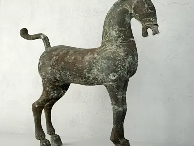 Bronze Horse 3D model purchase