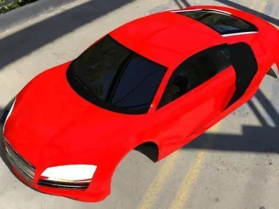 audi r8 Free 3D model