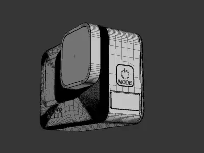 GO Pro Low-poly 3D model