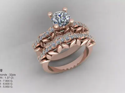 Herb ring 3D print model