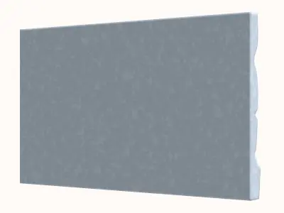 Uneven Dolomite Wall Geometry 3D model