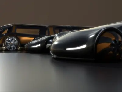 Future Cars 202 3D model