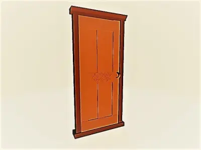 Door Set1 Free 3D model