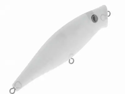 Fishing Lure Blank 3D model
