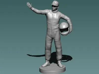 Max Verstappen 3D print model