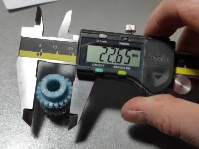 Power Electric Seat Adjustment Gear Fit 3D print model