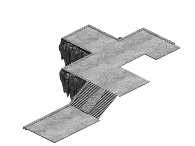 Stone Jade Edge - Stone Mountain 33 3D model