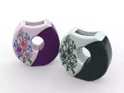 Decorative Vase 3D model 5