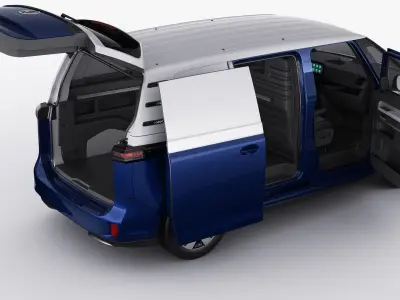 Volkswagen IDBUZZ Cargo Van 2023 3D model