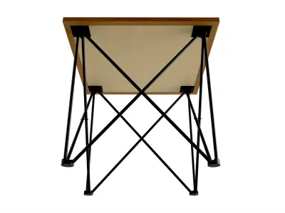 Carrom Board Table Game 3D model