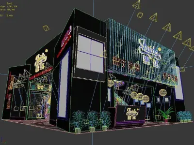 Exhibition - Area - 12X15-3DMAX2009-06 3D model