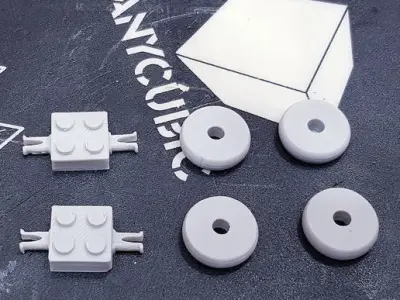 Lego parts - lego car 3D print model