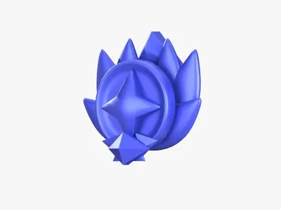 Reward Medal 3D Illustration 3D model