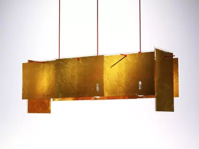 24 Karat Blau M Pendant Lamp 3D model