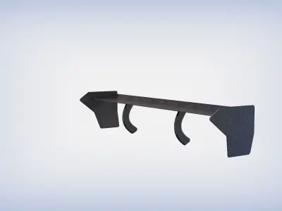 spoiler combo rear 3vol 3D model