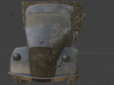 opel blitz pristine 3D model
