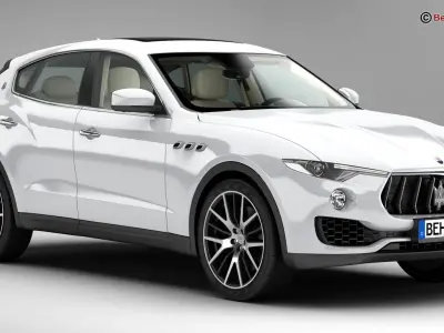 Maserati Levante 2017 3D model