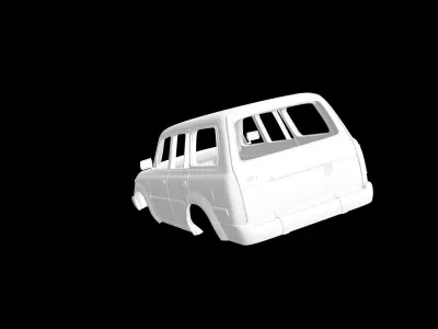 Toyota Land Cruiser 80 3D print model