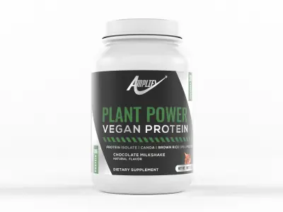 Protein Powder 3D model