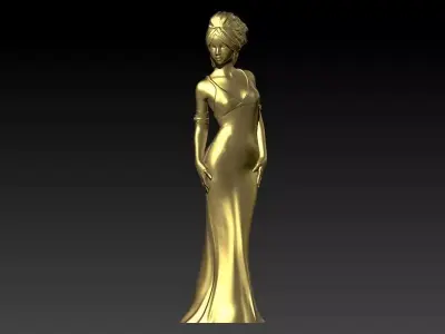 PRINCESS PENDANT 3D print model buy