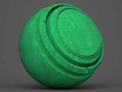 Sci-Fi Polymer Smart Materials Free 3D model