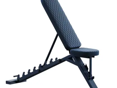 Adjustable Bench 3D model