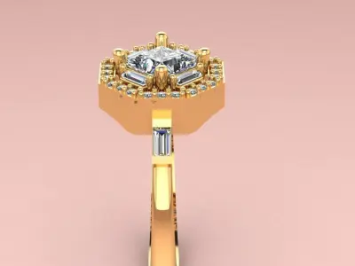 rings 3D model
