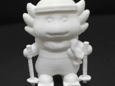 Axolotl Ski 3D print model