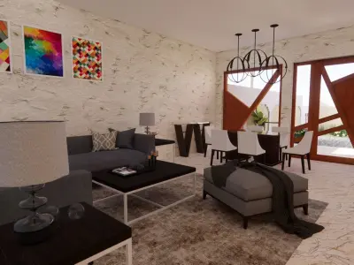small house design Free 3D model