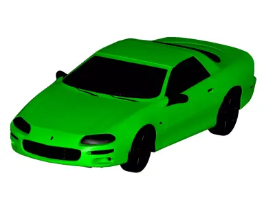 Chevrolet Camaro 1999 coupe 3D model