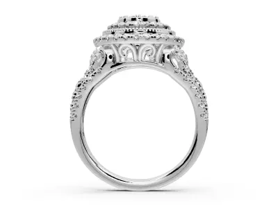 Engagement rings 3D print model