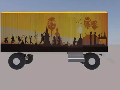 VANITY VAN 3D MODEL 3D model